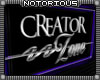 Creator Sign