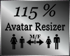 Avatar Scaler 115% M/F