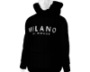 Milano Black Hoodie