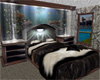 vettes bed with fishtank