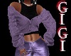 GM Liv Sweater purple