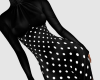 CA Black Polka Dot Dress