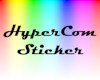HyperCom Sticker