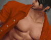 Open Shirt Orange