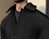 ♛ Black Fur Sweater.