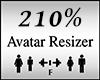Avatar Scaler 210%