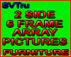 2 side 6 frame pictuer