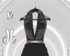 M' Gown Black