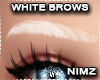 Natural White Eyebrows