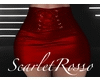 Leather Red Skirt RLL