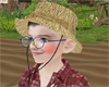 Kid straw hat