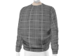 Grey Plaid Sweater