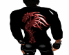 black red dragon shirt