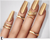 $ Kylie Nails Gold