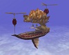 Magical flying ship