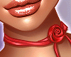 Necklace Red Roses