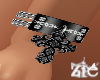 Goth Cross Bracelet L