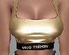 Gold Sports Bra Top