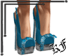 Sexy Turquoise Heels