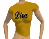 Gold Diva Top