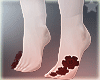 Feet Rose Red