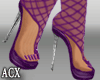 (ACX)Nina purple boots