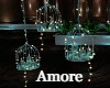 Amore Turquoise Candles