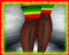 AB} Reggae overknee Sock