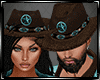 Cowgirl Hat Couple F
