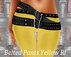 Belted Pants Yellow Rl