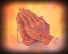 Prayer hands tattoo
