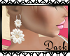 {D} Flower Earrings