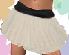 <3K}Tan Frilly skirt