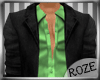 [R] Blazer Suit Green
