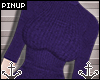 ⚓ | Knitted Midi Purpl