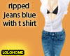 r-jeans blue w t shirt