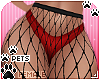 [Pets] Fishnet | red