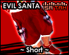 ! Evil Santa - Red Short