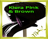 Kiera Pink & Brown