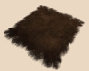 Brown Fur Rug