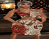 roses skirt suit