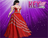 K- Alice Red Gown