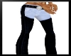 ~T~Blue Leather Chaps