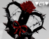 Barbed Wire Rose Crown