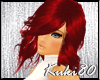 K red hair windy