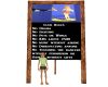Club Rules Sign