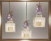 Purple Wedding Lamps