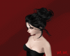 {M} Black Messy Bun