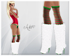 Santa Baby Fur Boots