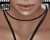 [AZ] Lazo Black Necklace